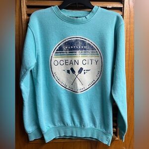 Women’s Ocean City Maryland sweatshirt from Sunsations, size medium